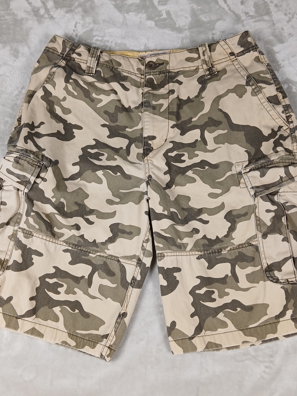Vintage Arizona Camo Cargo Shorts 32 Men's Hiking Gorpcore Y2K